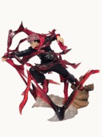 Cursed Fist Warrior – Crimson Energy Fighter Collectible - Image 3