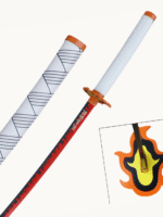 Blazing Soul Flame Katana – Ren-Inspired Samurai Blade - Image 3