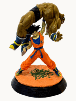 Saiyan God Fighter - Battle Pose Collectible Figure | 22 cm | Dynamic PVC Diorama